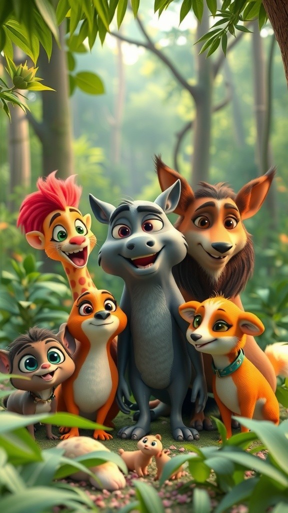 Adventures of Prepositional Pals: Animals on, Under, In, Out, Near, and Far!