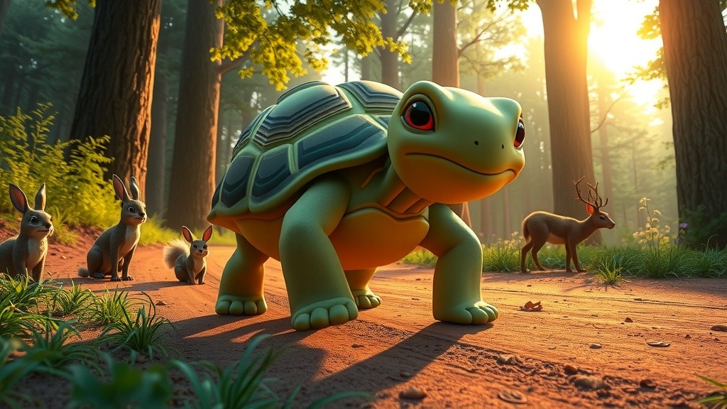 The Tortoise Wins the Race!