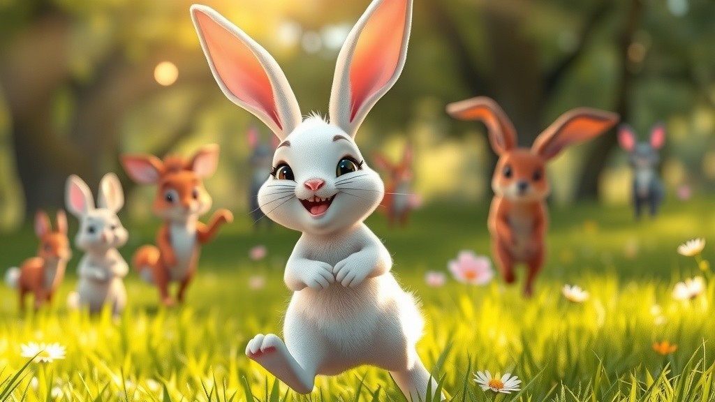 बुद्धि से शेर को हराने वाला खरगोश