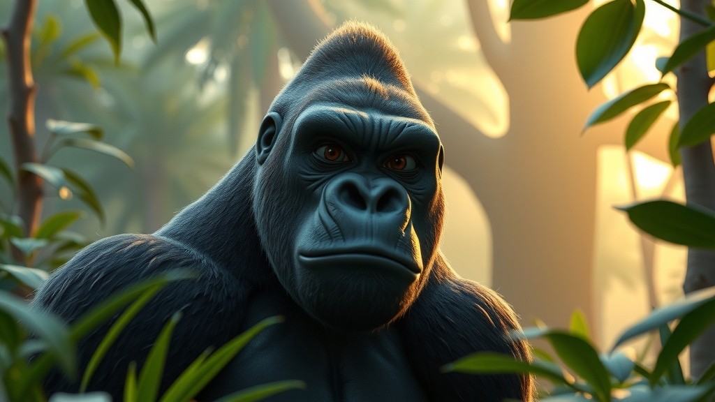 Menyingkap Sisi Lembut Gorila: Makhluk Penuh Emosi dan Kebijaksanaan