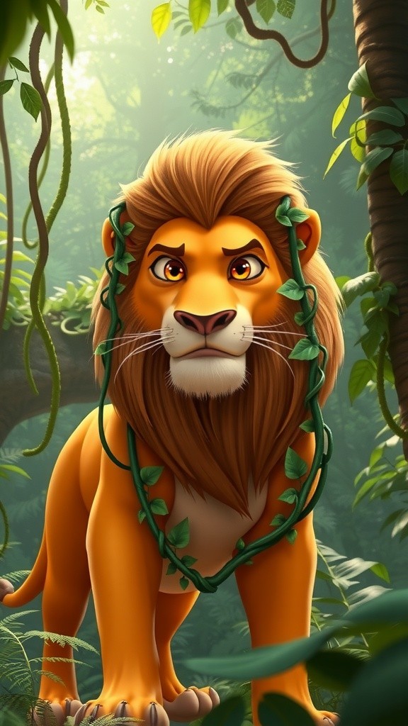 शेर की आज़ादी और ताकत का सबक