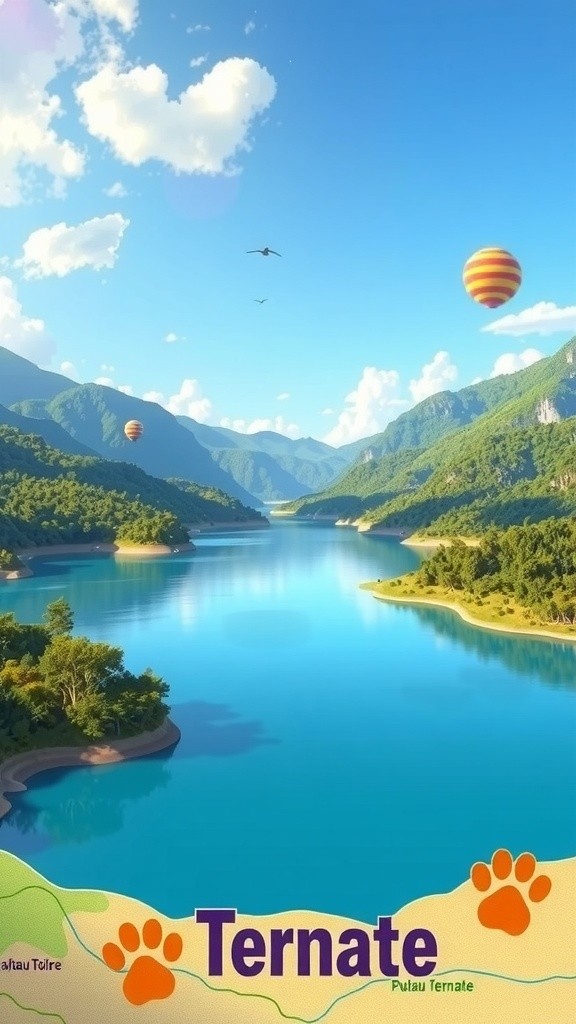 Menjelajahi Keindahan Ternate dan Legenda Danau Tolire
