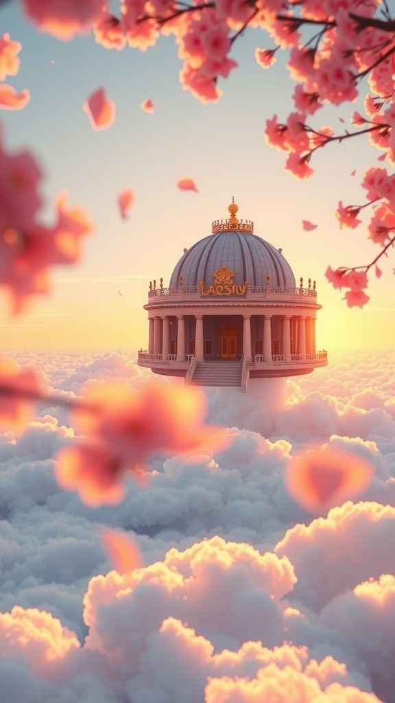 Sakura Symphony: A Celestial Cat's Overture