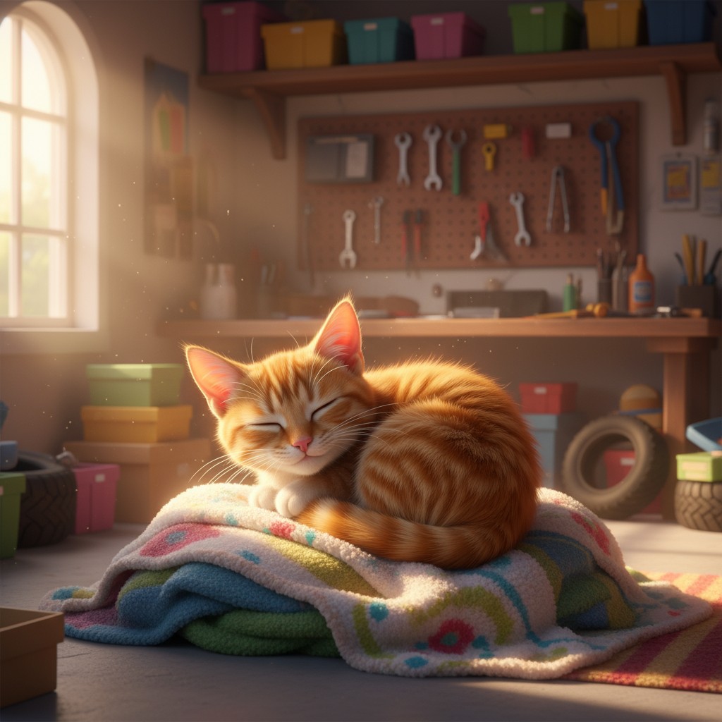 Stormy Rescue: A Cat's Compassion