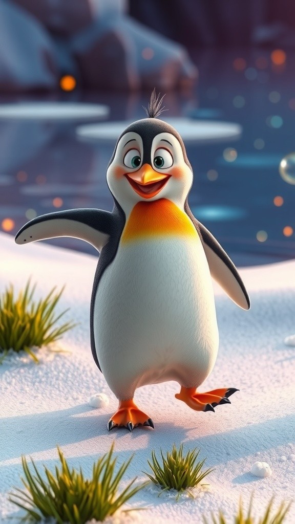 کیوٹ پنگوئن کا شاندار ڈانس!