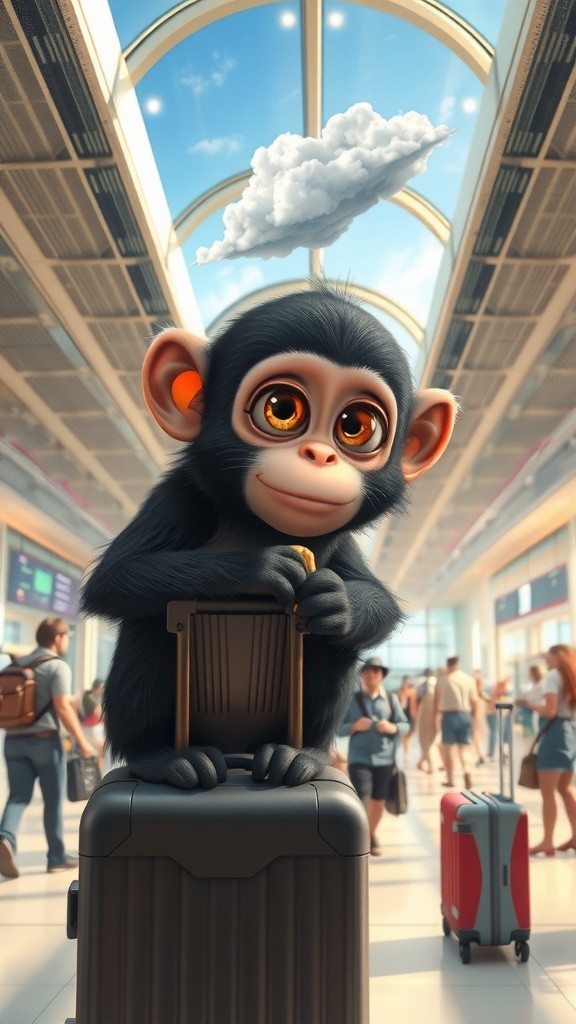 Manku Ka Pehla Foreign Trip 🐒✈️