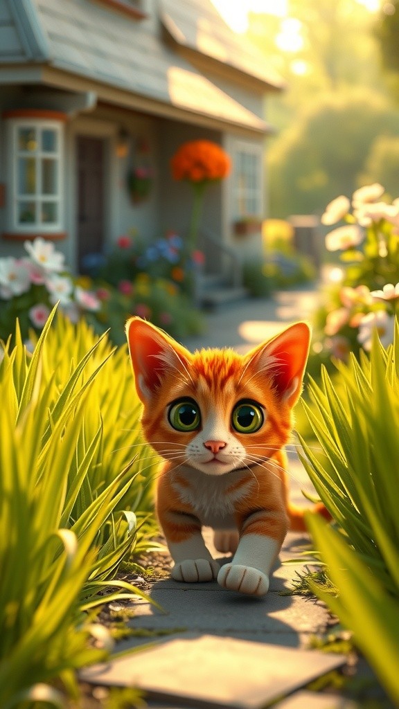 A New Feline Friendship