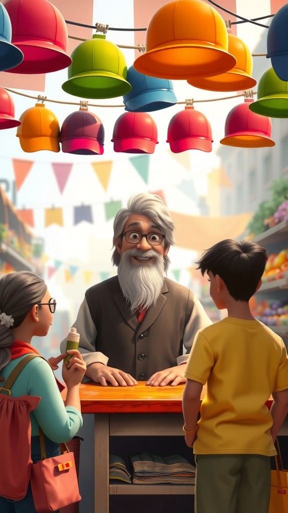 टोपीवाले और बंदरों की चतुराई