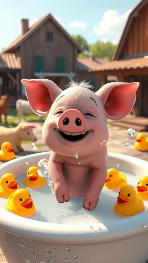 Cinda's Comedy Hour: The Muddy Piglet Antics!