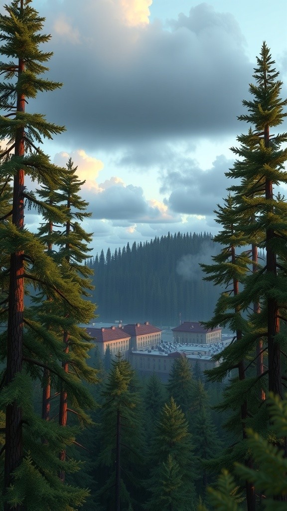 Hitler's Main Base Camp in World War II