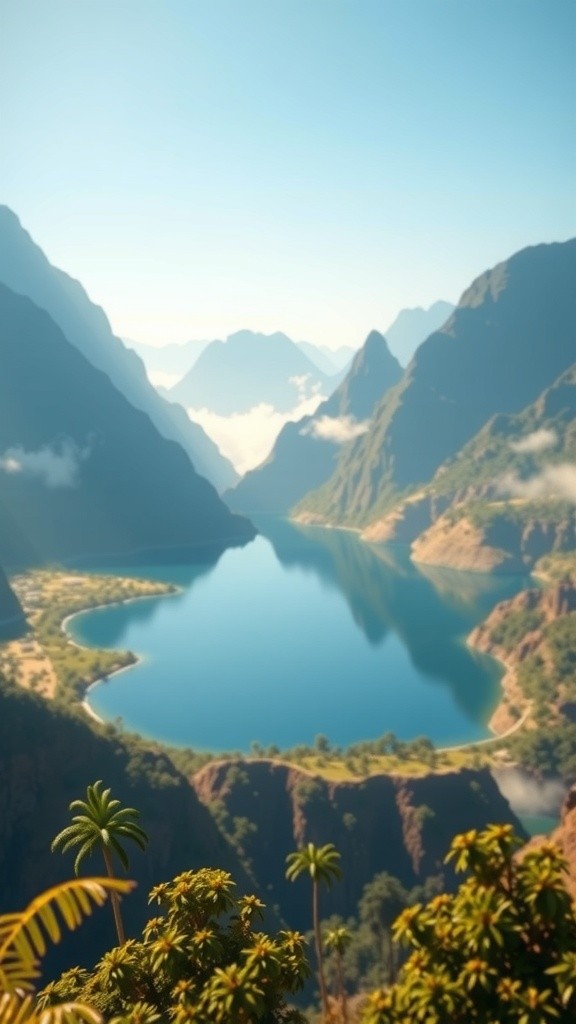 Kucing dan Keindahan Danau Habema