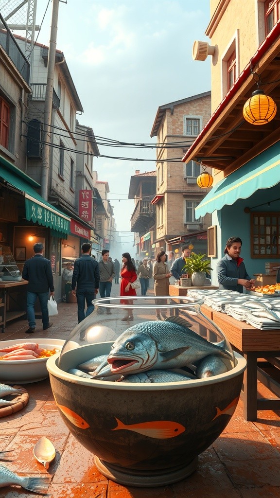 سرقة السمك تحت جنح الليل