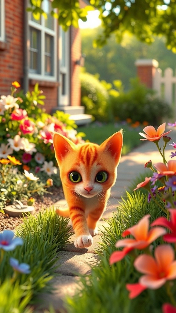 The Old Lady and the Stray Cat