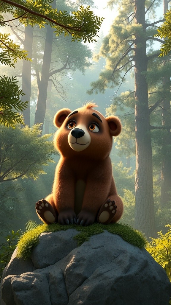 छोटा बहादुर भालू: दिल से बहादुर!