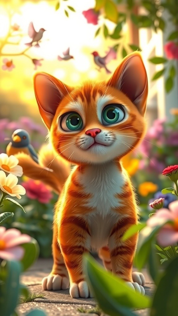 A Tale of Two Love-Struck Cats