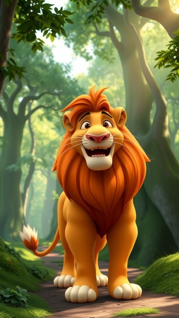 چھوٹی لومڑی اور شیر کا مقابلہ