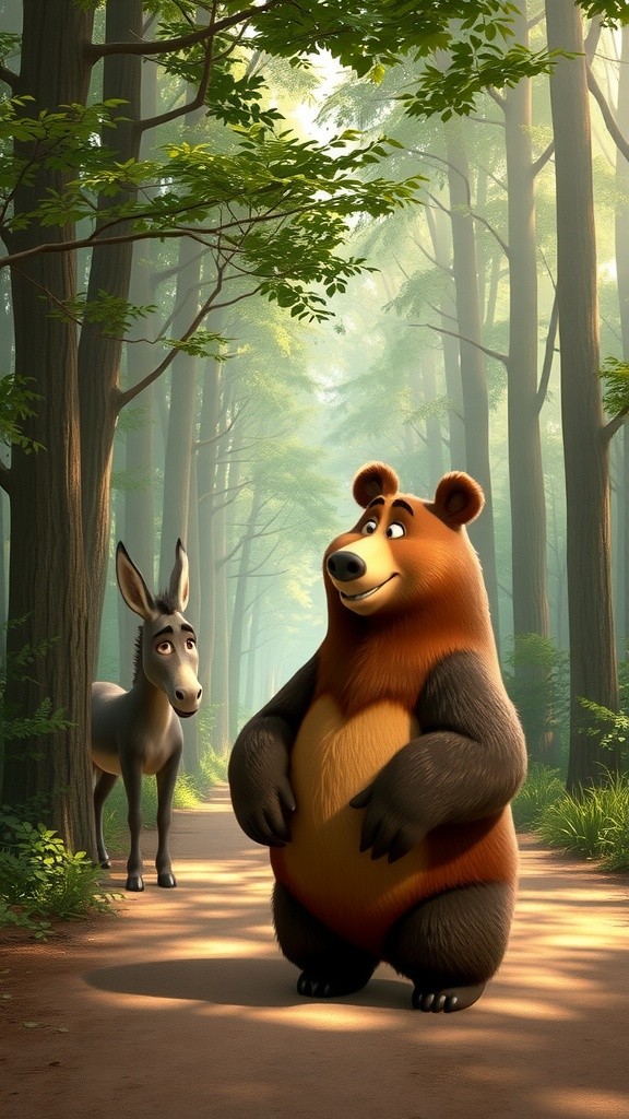 The Bear and the Singing Donkey