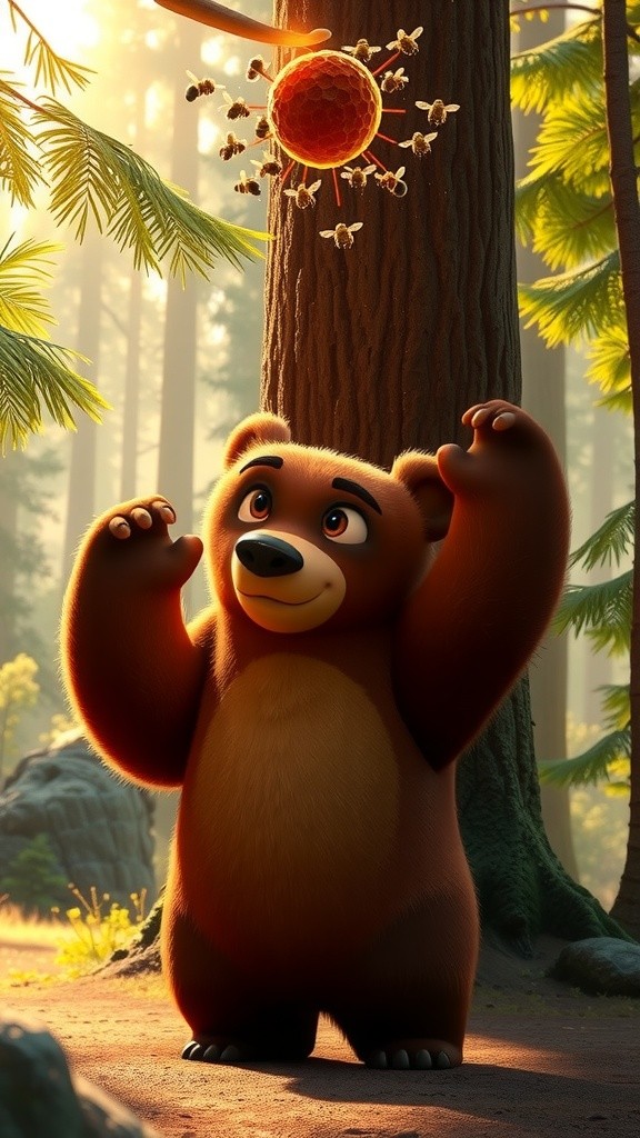 Barnaby the Bear's Tree Trouble