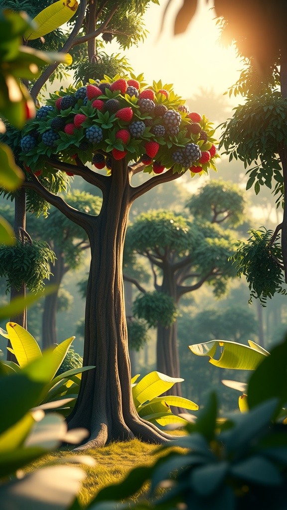 पेड़ों की कहानी: घमंड और विनम्रता