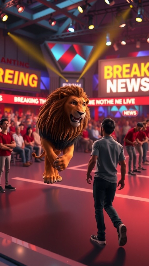 Ghana Man Defeats Virtual Lion in Epic Metaverse Showdown!