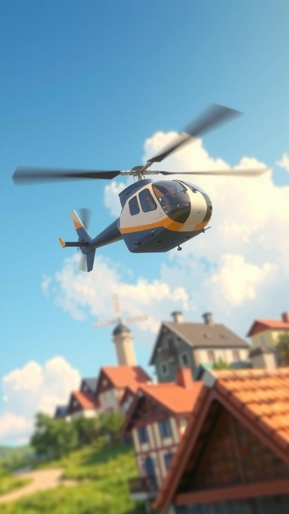 میاؤ بی بی کی ہیلی کاپٹر پر مہم!