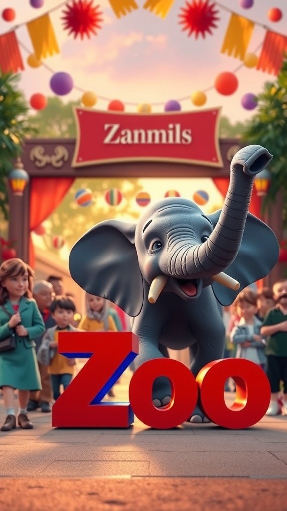 Welcome to the Zoo: A Colorful Adventure