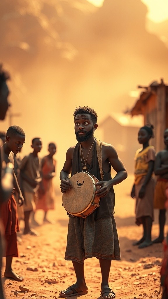 Kofi's Drum: The Rhythm of Rain