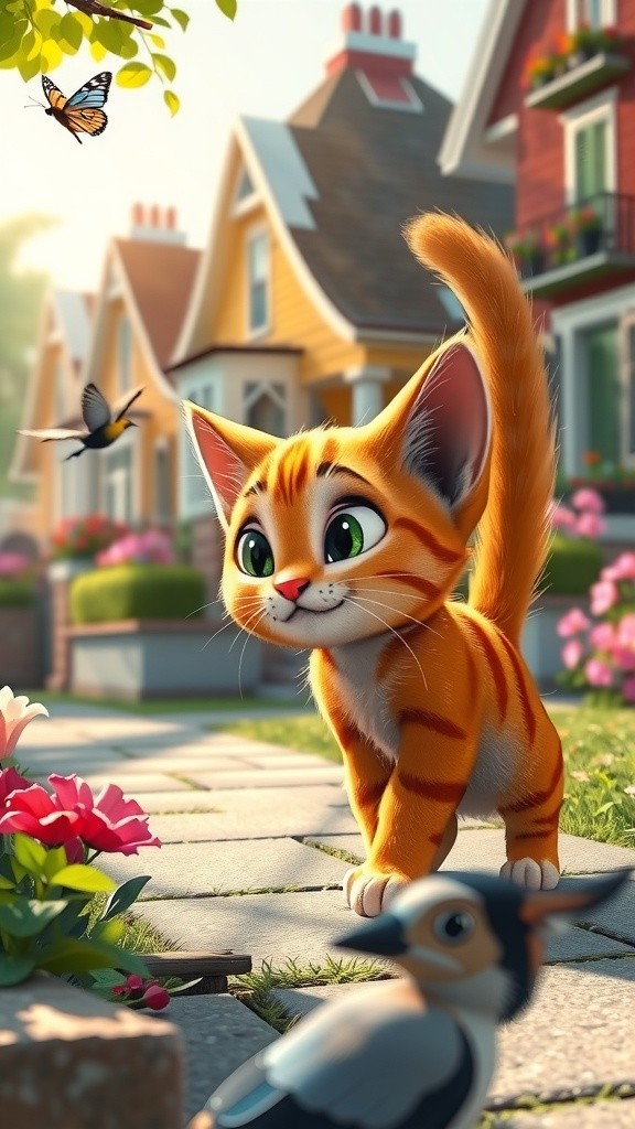 Whiskers' Splish-Splash Adventure!