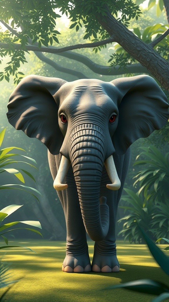 हाथी की दोस्ती और बहादुरी