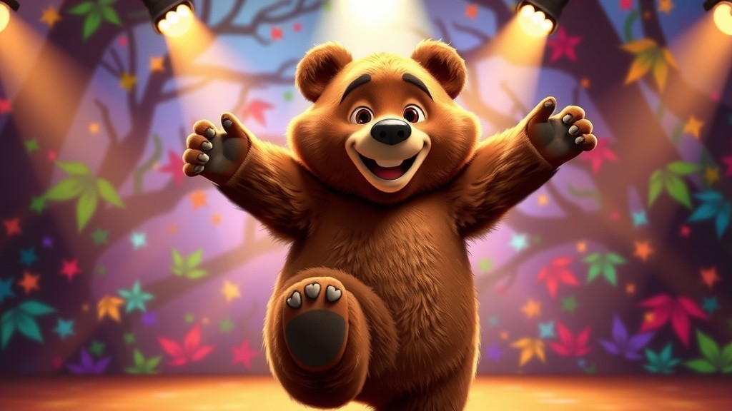 Benny the Dancing Bear: A Forest Talent Show