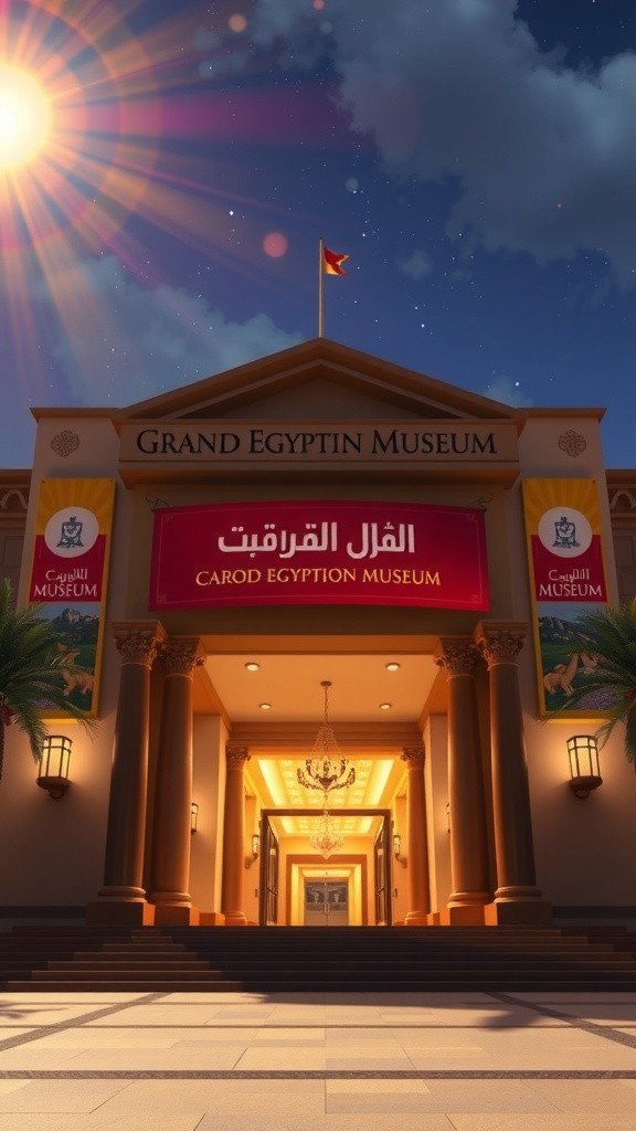 افتتاح المتحف المصري الكبير