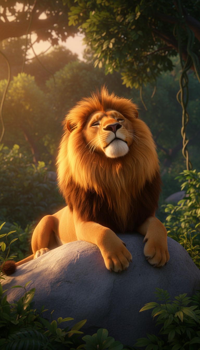 Heartbroken Lion: A Tale of Lost Love