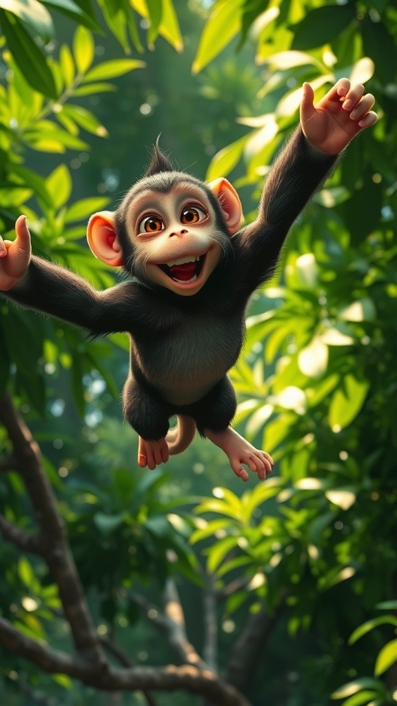 शरारती बंदर की कहानी