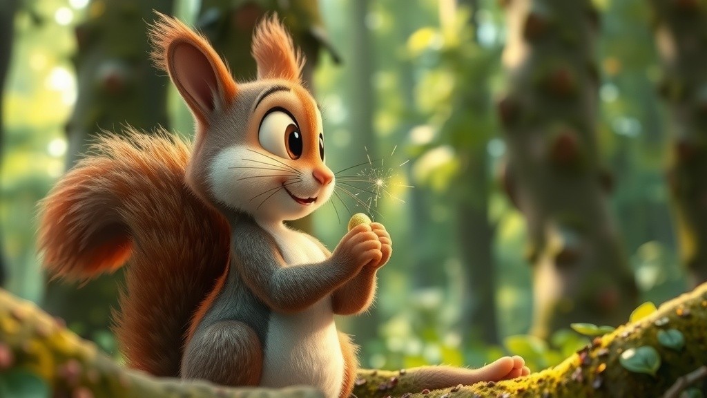 चिंकी गिलहरी और जादुई बीजों की कहानी