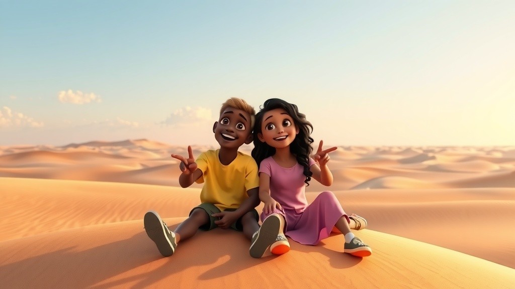 اكتشاف حيوانات الصحراء وتلوث البيئة