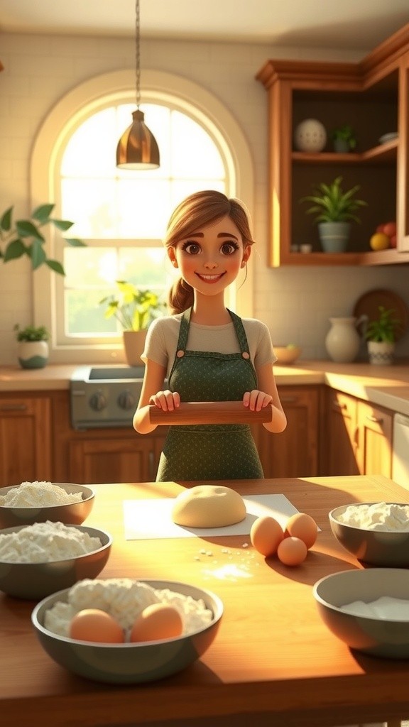 This Girl Makes a Cookie