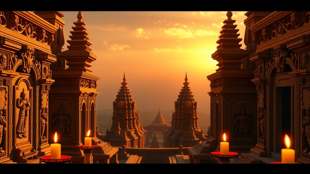 Encounter of Legends: Roro Jonggrang and Bandung Bondowoso at Prambanan