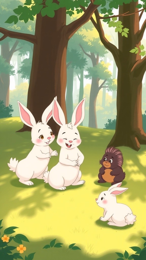 Lodi si Landak dan Ketakutan Kelinci