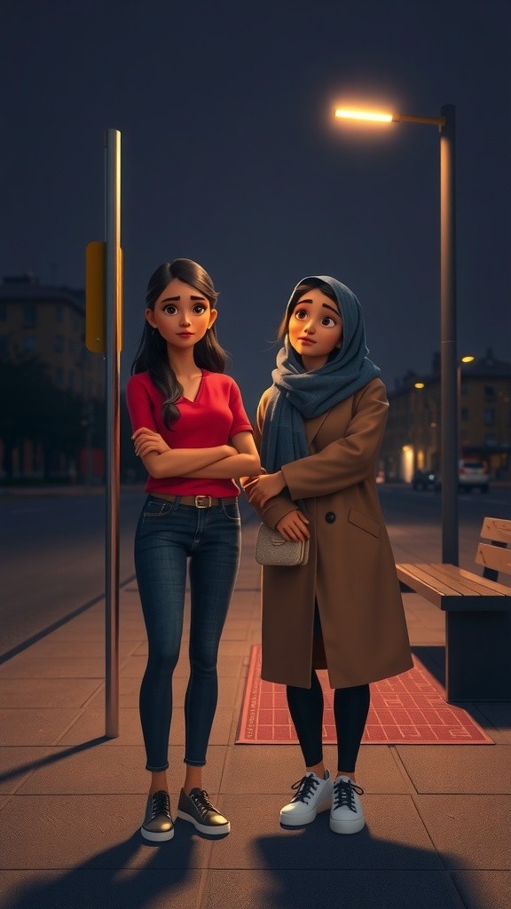 Raat ki Red Bus aur Bhoot ki Kahani