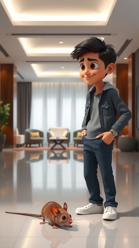 چوہا اور انسان کی دلچسپ کہانی