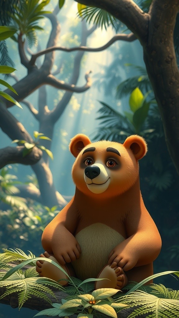 पागल भालू का साहस