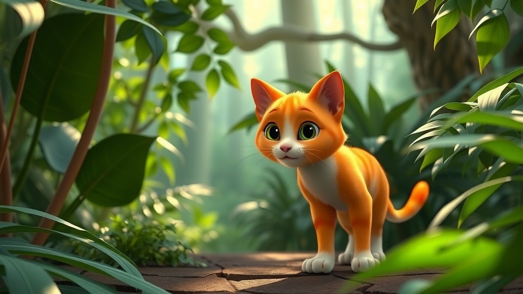 The Brave Little Cat
