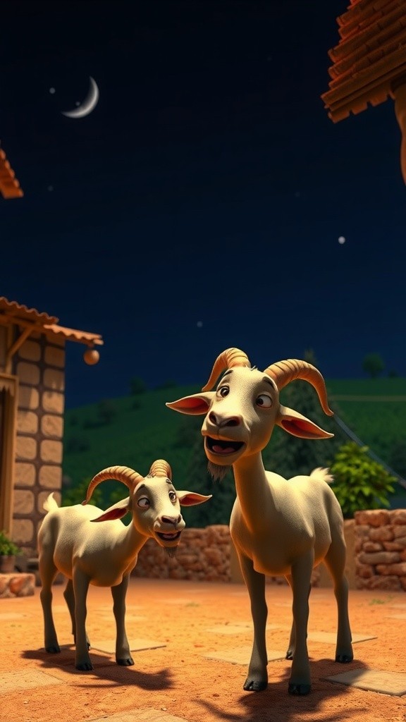 Do Khusry Aur Bakri Ki Mazedar Kahani