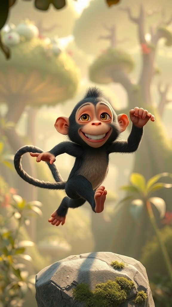 شرارتی بندر اور سونے والا ہاتھی: کیلے کی دوڑ!