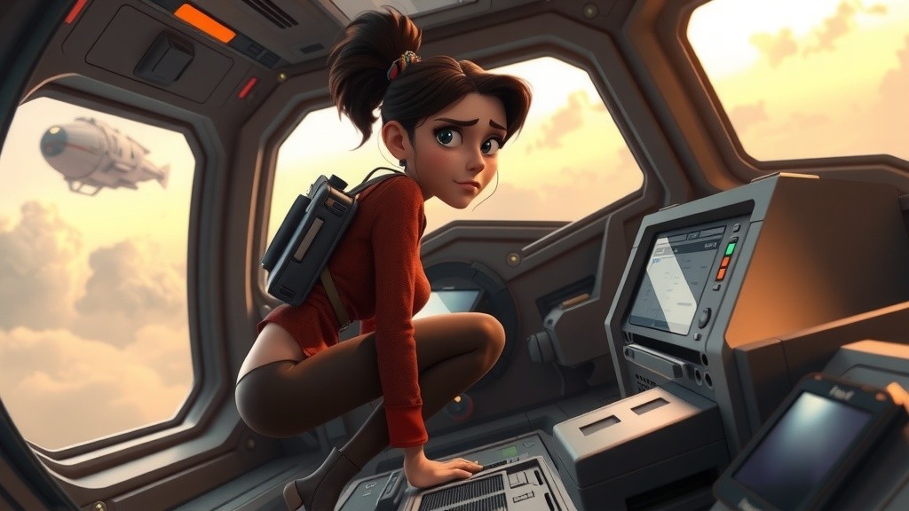 رحلة لينا إلى الكوكب البلوري