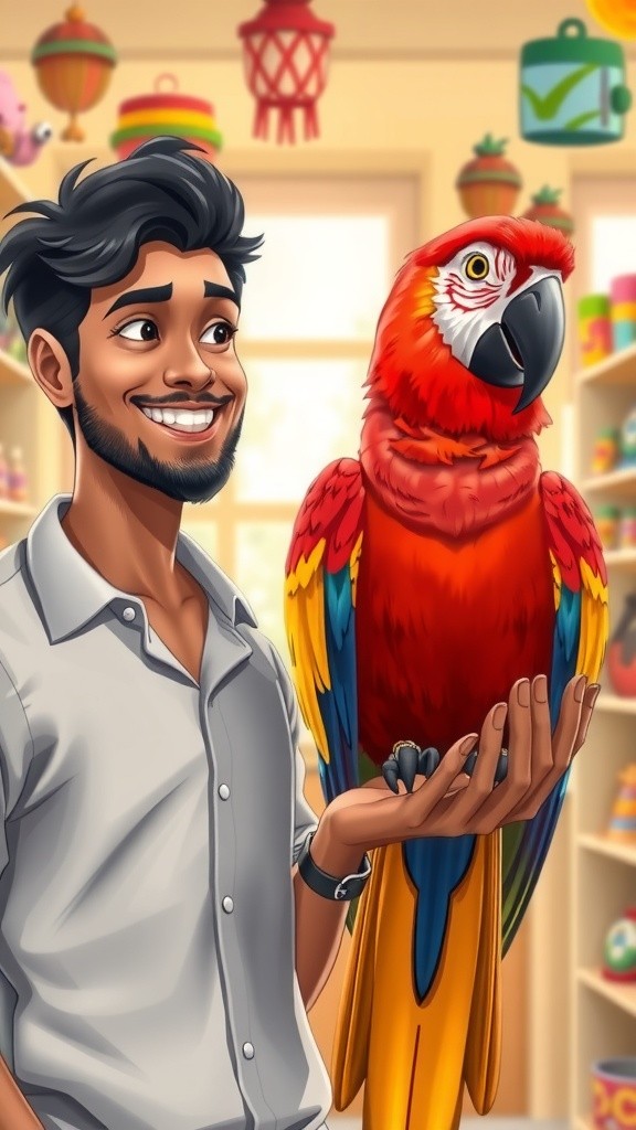 Polyglot Parrot's Sassy Comeback