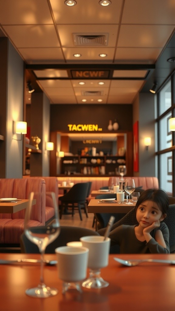 रोबोट वेटर की अनोखी माफी