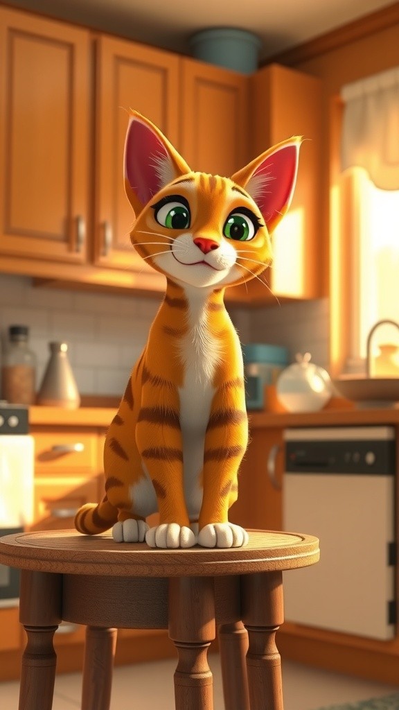 Cat Family Dinner and a Water Prank Adventure