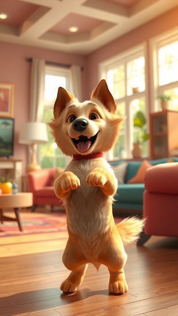 Husky's Dance Journey: From Slip to Recovery