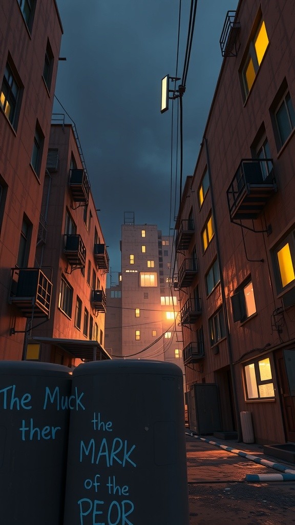 The Mark of the Poor: A Dystopian Tale of Survival in Aegis Prime